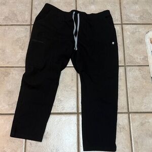 Figs Black Technical Collection Pants